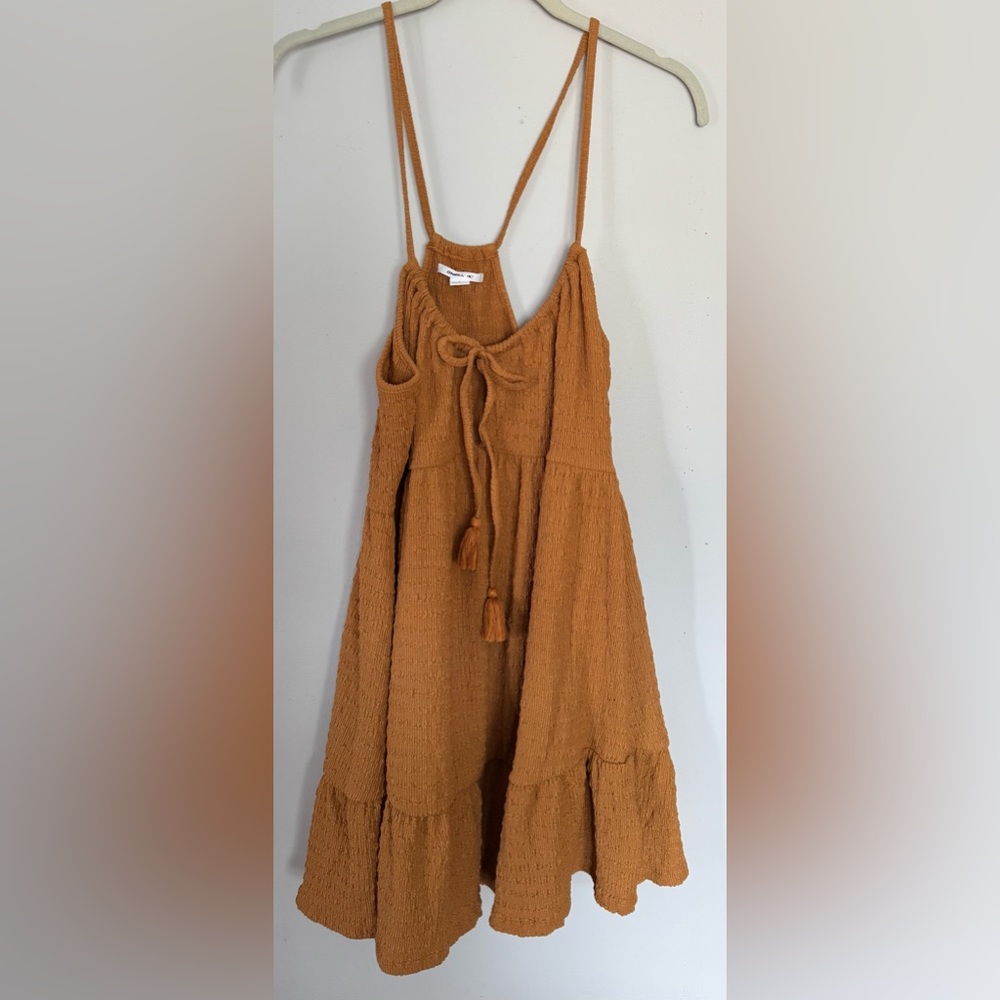 O'Neill Sage Crinkle Dress (Brown Sugar) - Picture 2 of 6